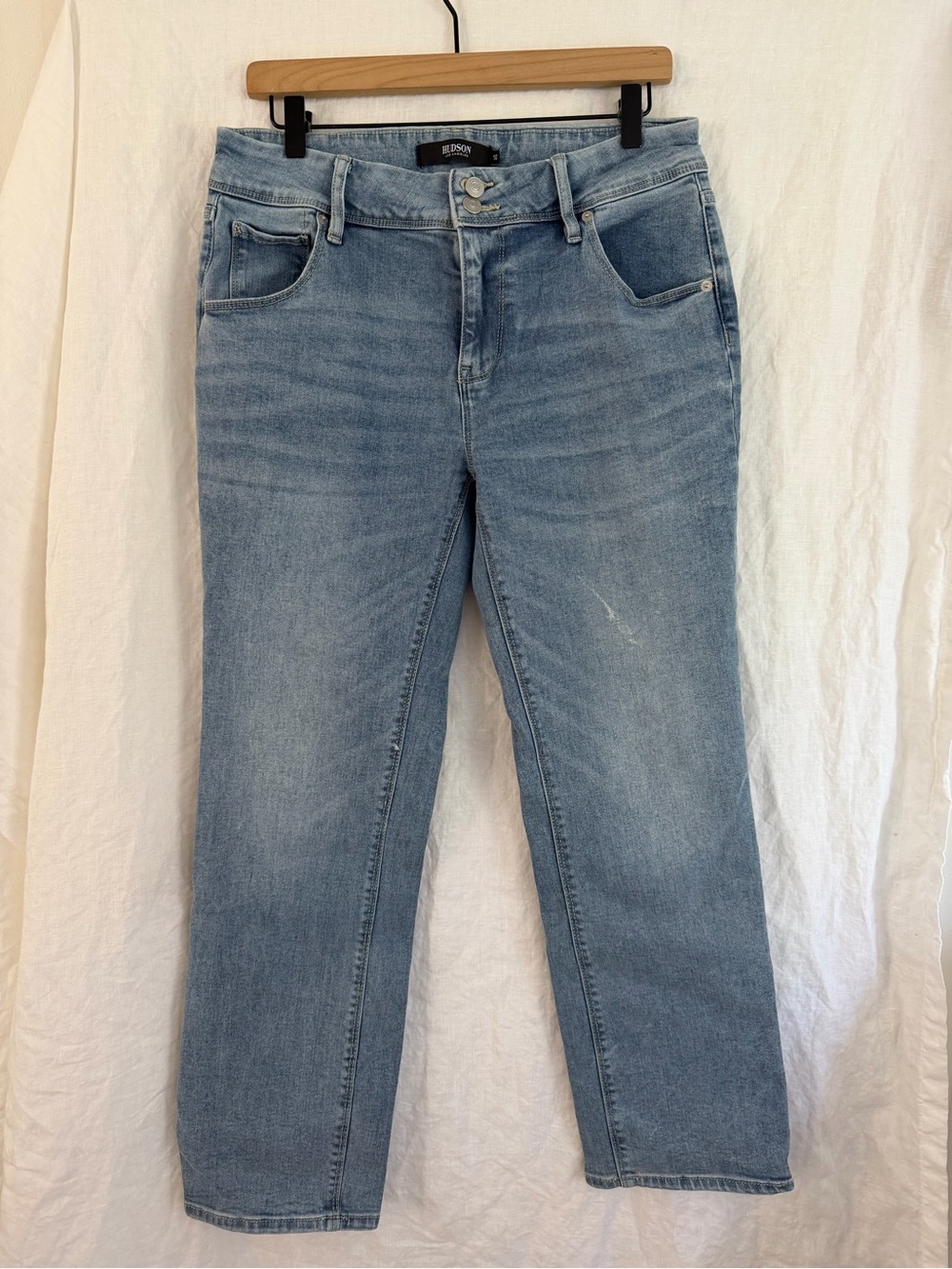 Hudson -060 Los Angeles Straight Leg Flap Pocket Jeans